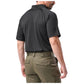 PERFORMANCE POLO SS - SYNTHETIC KNIT, BLACK