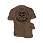 5.11 MEN'S COFFEE THEN CONQUER S/S TEE, BROWN