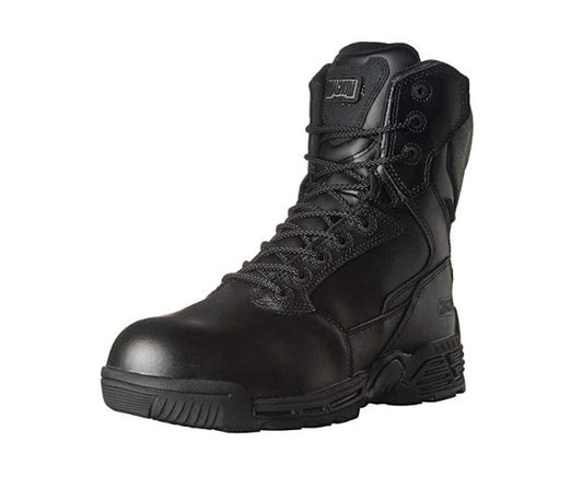 MAGNUM STEALTH FORCE BOOTS 8.0 CTCP BOOTS, WATERPROOF, BLACK, STYLE 5314, SIZE 5